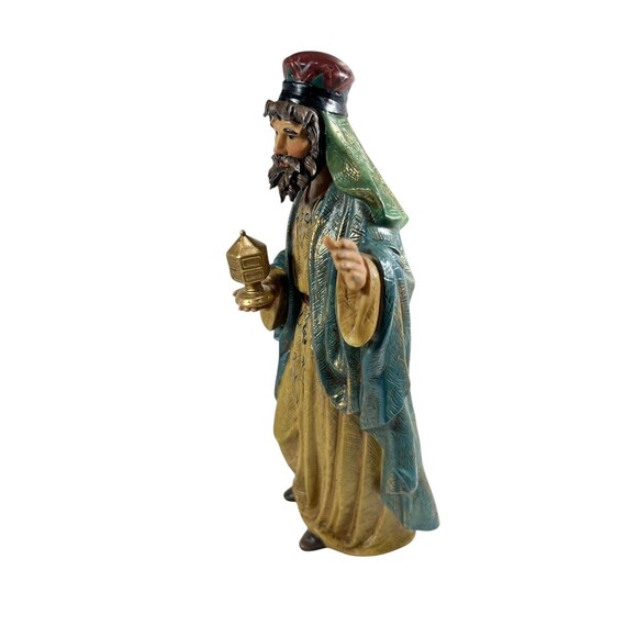 Vintage 1990s O'well Grandeur Noel Nativity King Wise Man Replacement Piece - Picture 9 of 14